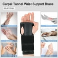 thumbnail image 5 of Wrist Brace with Removable Metal Wrist Splint for Carpal Tunnel Night Support,Right & Left Hand,M/L, 5 of 7