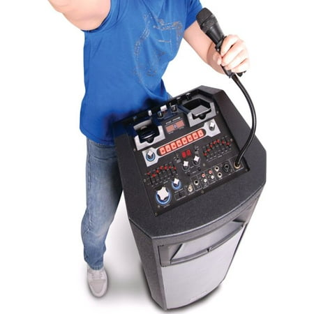 Dj Tech IBOOST303 Active All-in-one Mobile Dj-pa System For Ipod