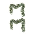 thumbnail image 4 of Guirnalda de vegetación,Guirnalda de hojas verdes artificiales,Guirnalda de eucalipto artificial con plantas colgantes,Guirnalda de hojas de eucalipto falsas para adorno de primavera,Mesa de, 4 of 9