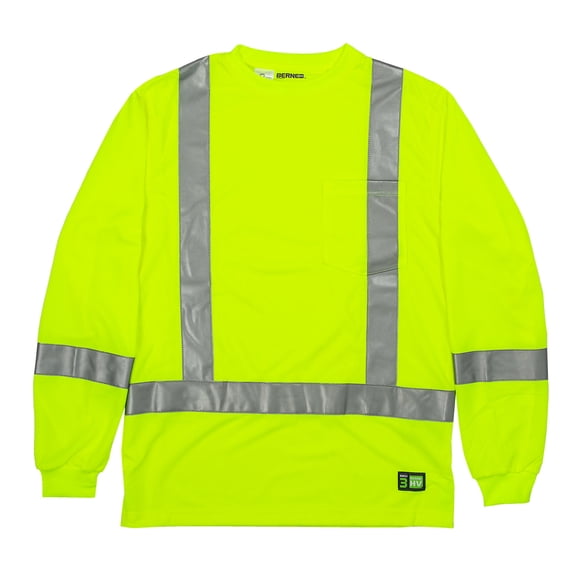 Berne Hi-Vis Class 3 Performace LS Tee