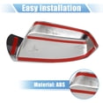 thumbnail image 4 of 1 par de cubiertas de medio espejo superior cromadas para Exterior de coche para GMC Terrain 2010-2017 para Chevrolet, 4 of 6