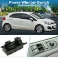 thumbnail image 2 of Interruptor de ventana eléctrica Unique Bargains No.935701W046 para el lado del conductor delantero para Kia Rio Negro, 2 of 7