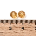 thumbnail image 3 of K9 Glass Imitation Austrian Beads Grade AAA Faceted Round Gold 6mm Hole: 0.7~0.9mm, 3 of 5
