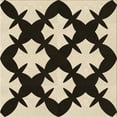 thumbnail image 1 of Ahgly Company Machine Washable Indoor Square Transitional Deep Peach Orange Area Rugs, 5' Square, 1 of 7