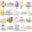 Easter, variant on 20 Pcs Easter Refrigerator Magnets - Cartoon Bunny & Egg Decorative Magnetic Stickers, Thickened Cardboard Soft Magnet Holiday Decor Magnets(Easter)