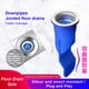 thumbnail image 5 of Advancent Núcleo de drenaje de suelo, desodorante extraíble redondo, reemplazo lavable, tapón de alcantarillado doméstico para interiores, filtro Accesorios de baño Advancent HA065865-00, 5 of 6