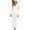 White womens dresses, variant on up to 60% off Gifts Usmixi Formal Dresses for Women Knitted Ribbed Party Prom Slim Wrap Formal Dress V-Neck Long Sleeve Solid Summer Maxi Dresses White XL