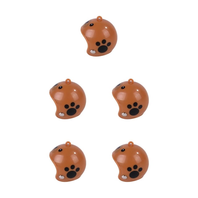Justharion Pet Shell Headwear Hard Hats Adjustable Costumes Protector Headgear Toy Poultry for Chicken Bird bear 5Set