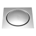 thumbnail image 1 of SPRING Stainless Steel Push Type Floor Drain A Smart Choice for Modern Bathrooms Silver, 1 of 9