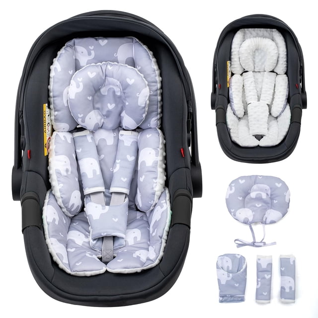 Insert de Asiento para Bebé THE KENKYO con Soporte de Cabeza Ajustable