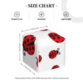 thumbnail image 4 of Fotbe Fly Flying Ladybug Porta Pañuelos Decorativo de Cuero, Caja Cuadrada Moderna para Pañuelos Faciales, Organizador y Dispensador 5x5x5'', 4 of 7