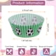 thumbnail image 2 of 100 Contadores de Forros para Cupcakes de Fútbol, Tazas de Cupcake de Tamaño Estándar, Forros de Muffins, Papeles para Hornear, Envolturas, 2 of 6