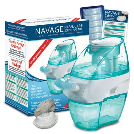 Navage Nasal Irrigation Basic Bundle: Navage Nose Cleaner and 20 ...