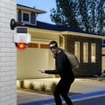 thumbnail image 4 of CáMara de SimulacióN Luz de InundacióN Solar con Sensor de Movimiento Control Remoto Luces de Seguridad Brillantes LED Impermeables, 4 of 5