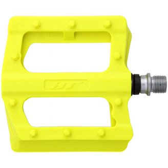 Pédales Plateforme HT Components PA03A Nano-P - Nylon Orange - Pour VTT Et Vélo Urbain