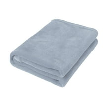 EQWLJWE Soft Blanket 17.7 x 25.5 Inches, Gray