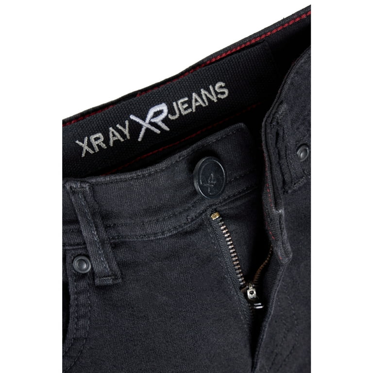X RAY JEANS Big Boy's Moto Jeans, Jet Black, 16 - Walmart.com