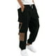 thumbnail image 1 of Pantalones cargo para hombre para exteriores - Estilo jogger de pana - Poliéster, bolsillos utilitarios, tallas S-XXL, 1 of 6