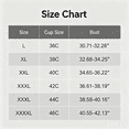 thumbnail image 2 of Fatuov Push Up Bra for Women Full Coverage Underwear Solid Color Everyday T-Shirt Bra 40C, 2 of 2