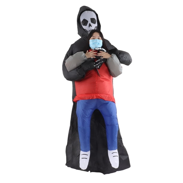 Disfraz Inflable Fantasma, Disfraz Inflable único Y Divertido Para Fiesta De Halloween Para Adultos