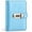 Blue, variant on 100-Slot Lockable Savings Book with 3-Digit Combination Lock, Cash Challenge Budget Binder with Clear Money Sleeves, Banknote Collection Album, Libro Para Ahorrar Dinero for Savings Goals, Black