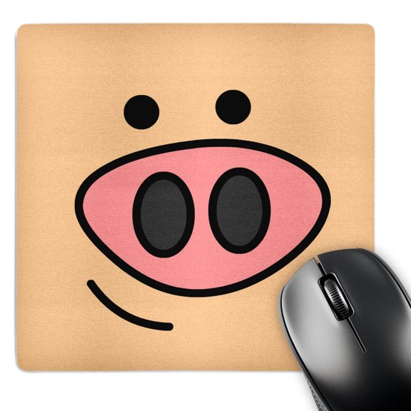 3dRose, Cute Happy Pig Face, MousePad