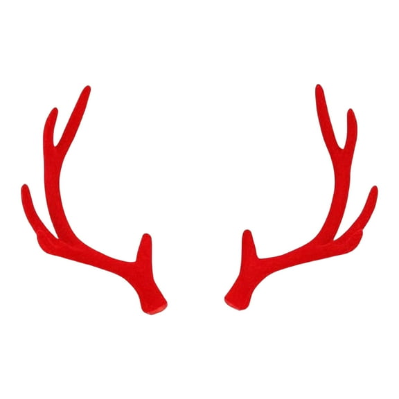 Simulation Antlers Horns Resin Photo Props Nondeform Realistic for Halloween Theme Party and Stage Performances