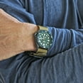 thumbnail image 2 of Da Luca Ballistic Nylon Military 1 Piece Watch Strap - Sand (PVD Buckle) : 26mm, 2 of 3