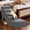 grey, variant on Dog Stairs for High Beds, 6 Steps Soft Foam Pet Stairs for Bed 27-30 inches, L Shaped Dog Steps, Non-Slip Sturdy Pet Stairs, 30D Foam Doggie Ramp for Small/Large Dogs/Old Cats
