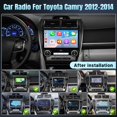 thumbnail image 3 of Radio de coche Leadfan para Toyota Camry 2002-2006 con Carplay Android Auto, pantalla de 9 pulgadas, 3 of 9