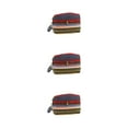 thumbnail image 3 of Minnieouse Monedero ligero y portátil con tarjetas de efectivo y llaves de tela de estilo étnico Monedero de tela Rojo - Viento étnico LQ Type1 NO1, 3 of 6