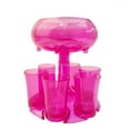 thumbnail image 5 of 6 Shot Glass Dispenser - 5.5"x5.5"x6.3" Liquor & Shot Dispenser with Carrier, Home Bar Tool for Parties & Events, Multi-Spout Bottle for Evenly Pouring Drinks, 5 of 6
