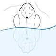 thumbnail image 3 of CafePress - Polar Bear Reflection White T Shirt - Men's White Classic Cotton T-Shirts, 3 of 4