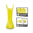 thumbnail image 6 of BOCCA Kids Yellow Glitter Waterproof Rain Boot For Girls Size 11, 6 of 6