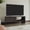 Dark Walnut MDF 50-59 inches, variant on LHSHID 47"Wide Tv Stand with Two Shelves,for Living room,Bedroom,Entertainment Dark Walnut
