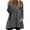Dark Gray, variant on Women's Sherpa Fleece Tunic Sweatshirts Oversized Crewneck Long Sleeve Soft Fluffy Pullover Tops Loungewear for Winter Daily Wear White