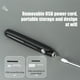 thumbnail image 5 of Fiudx Rizador de Pelo Usb, Minirizador Portátil, Varilla de Iones Negativos, Temperatura Ajustable para Controlar El Frizz, Ondas Playeras Diy, Regalo Ideal para Mujeres, Tamaño Compacto de Viaje, 5 of 6