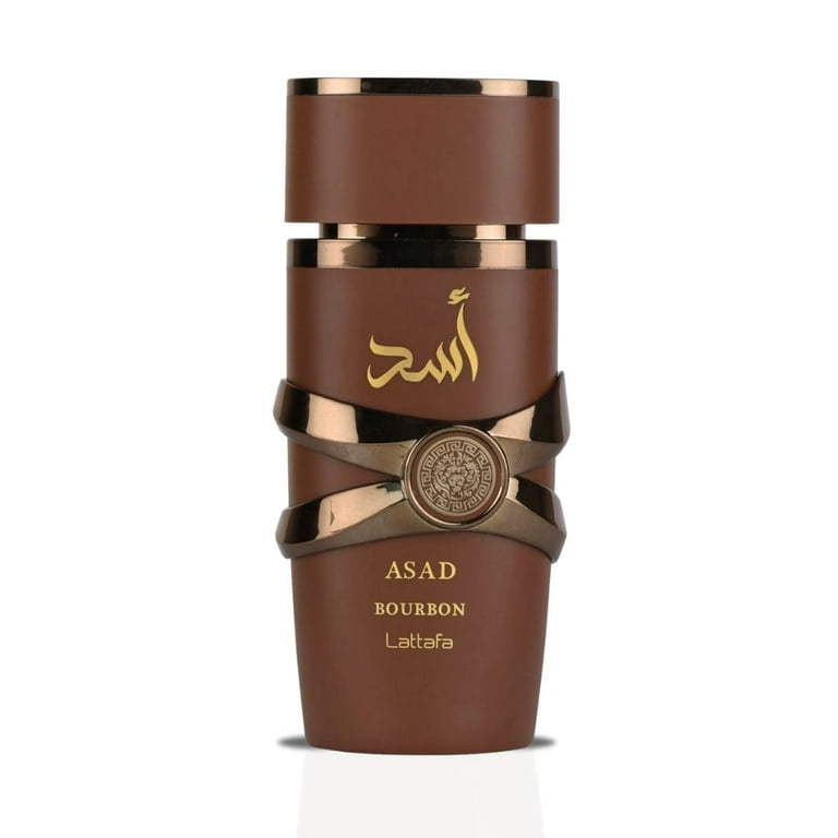 Lattafa Men's Asad Bourbon EDP Spray 3.4 oz Fragrances Lattafa Men's Asad Bourbon EDP Spray 3.4 oz Fragrances