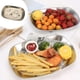 thumbnail image 4 of Christmas European Vintage Iron Tray Shape Fruit Tray Tinplate Small Tray Metal Snack Tray, 4 of 6
