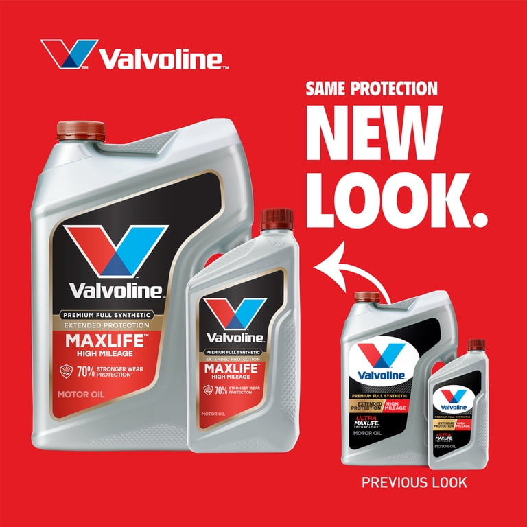 Valvoline High Mileage 5W-30 Motor Oil - Extended Protection