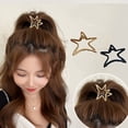 thumbnail image 4 of Guardurnaity Horquillas para mujer, pasadores, Clip de Metal, pinzas para el pelo, pinzas geométricas, sombreros para niñas, accesorio de fiesta Accesorio para el cabello Oro Mate, 4 of 5