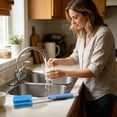 thumbnail image 4 of Washing Up Sponge With Handle Adjustable Long Bottle Brush Cleaner For Deep Cleaning Soft Foam Dishwashing Wand For Wine Glasses Mugs Cups Kettles, 4 of 7
