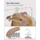 thumbnail image 5 of Perchas para pantalones SONGMICS, paquete de 30 unidades, de terciopelo con clips ajustables, 5 of 7