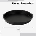 thumbnail image 4 of 12 Pcs Round Pizza Pans, Non-stick Carbon Steel Baking Pans, Even Heating, Air Fryer & Oven Safe for Pizza, Cake, Crisping Food, Easy Release & Clean, 4 of 5