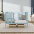 thumbnail image 5 of Dream On Me Convertible Crib Toddler Guard Rail in Aqua Sky, Converts Cribs to Toddler Beds, 5 of 5