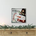 thumbnail image 2 of Northlight 12" LED Lighted 'Merry' Snowman Christmas Canvas Wall Art, 2 of 3