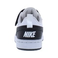 thumbnail image 3 of Nike Court Borough Low Recraft Leather PS Boys Shoes Size 12, Color: White/Black, 3 of 4