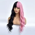 thumbnail image 3 of Women's Fashion Wig Brown Synthetic Hairshort Wigs hair Wave Wig, 3 of 5
