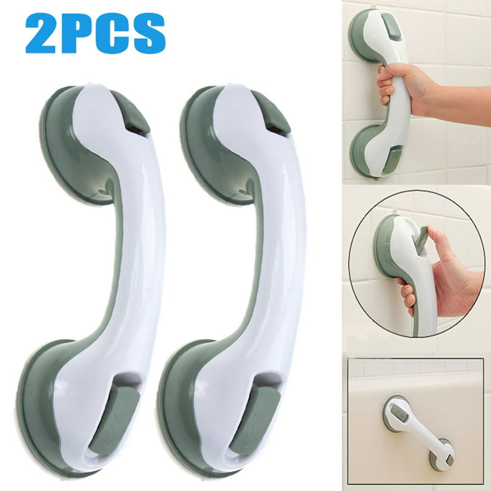 1/2PCS Suction Shower Handle AntiSlip Waterproof Support Grab Bar Grip