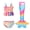 Rainbow Flower Butterfly, variant on Kuleyang 3PCS Girls Mermaid Tail for Swimming Cute Ruffle Tankini Bathing Suit Fish Tail Kids Girls Beach Swimwear 3-13Y